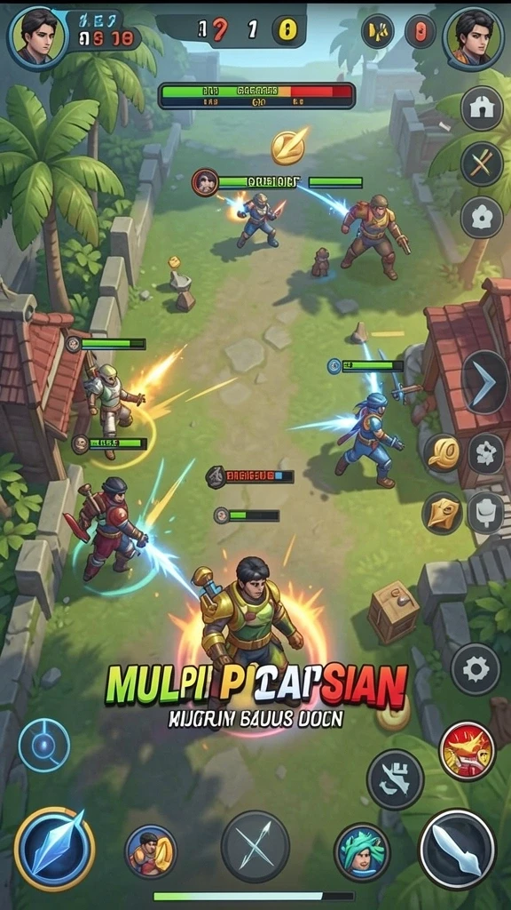 Mode multiplayer yang penuh keseruan.