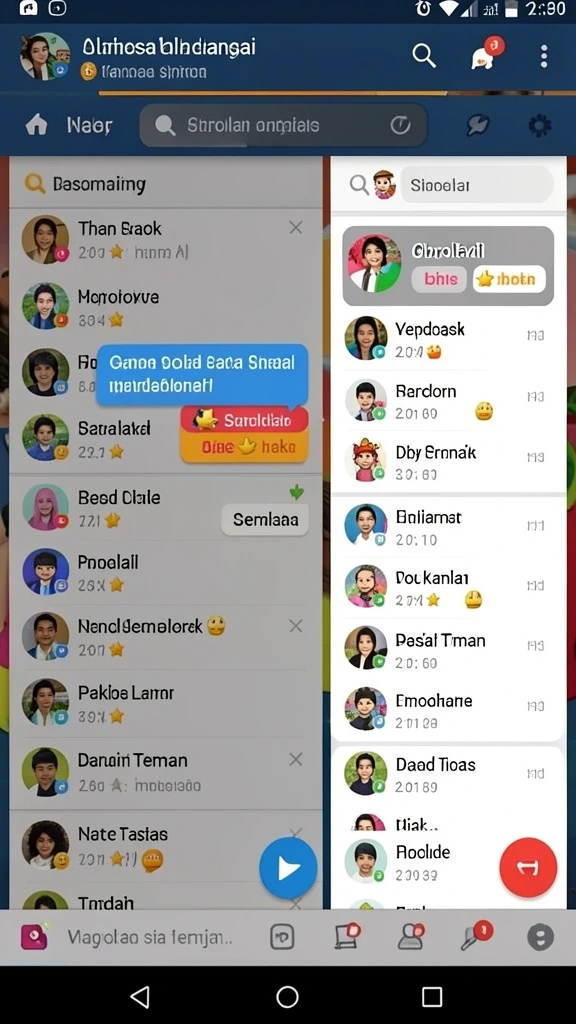 Tampilan antarmuka yang baru dan lebih menarik.