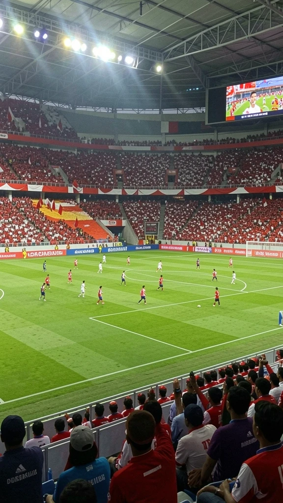 Screenshot gameplay yang menunjukkan aksi mendebarkan.
