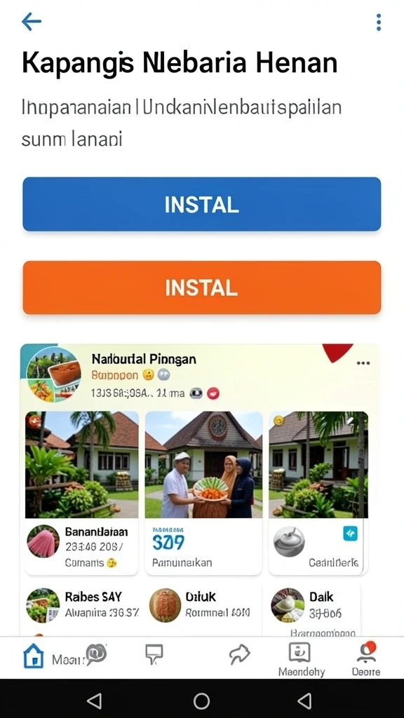 Tampilan antarmuka yang ramah pengguna.