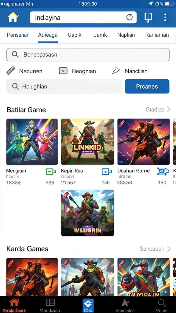 Screenshot: Pertarungan epik melawan monster legendaris.