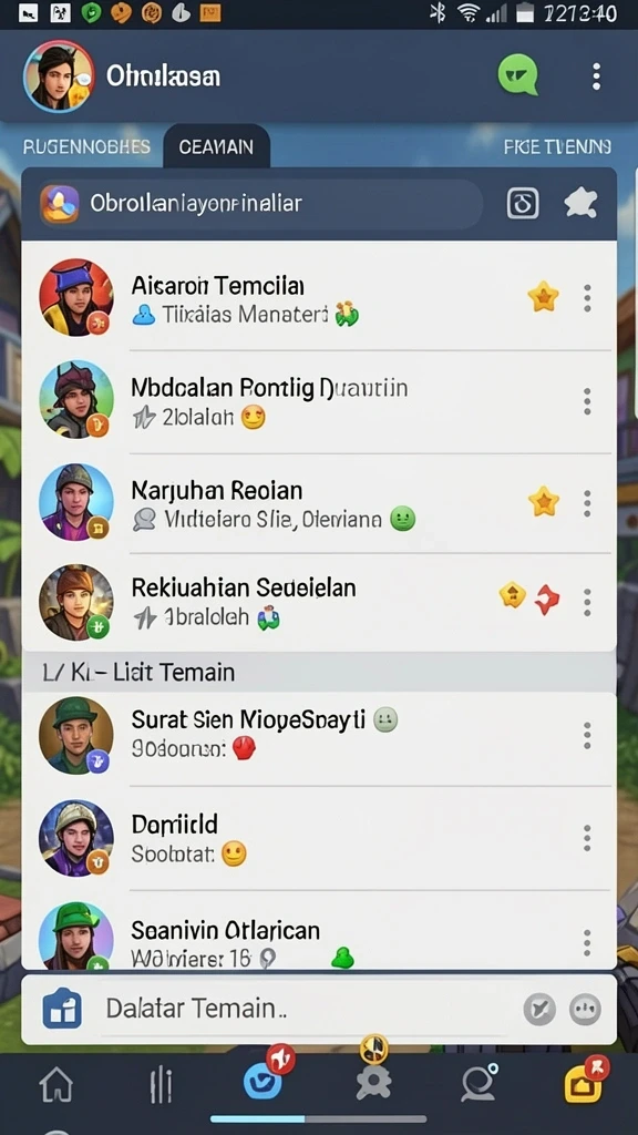 Tampilan antarmuka pengguna yang ramah dan menarik.