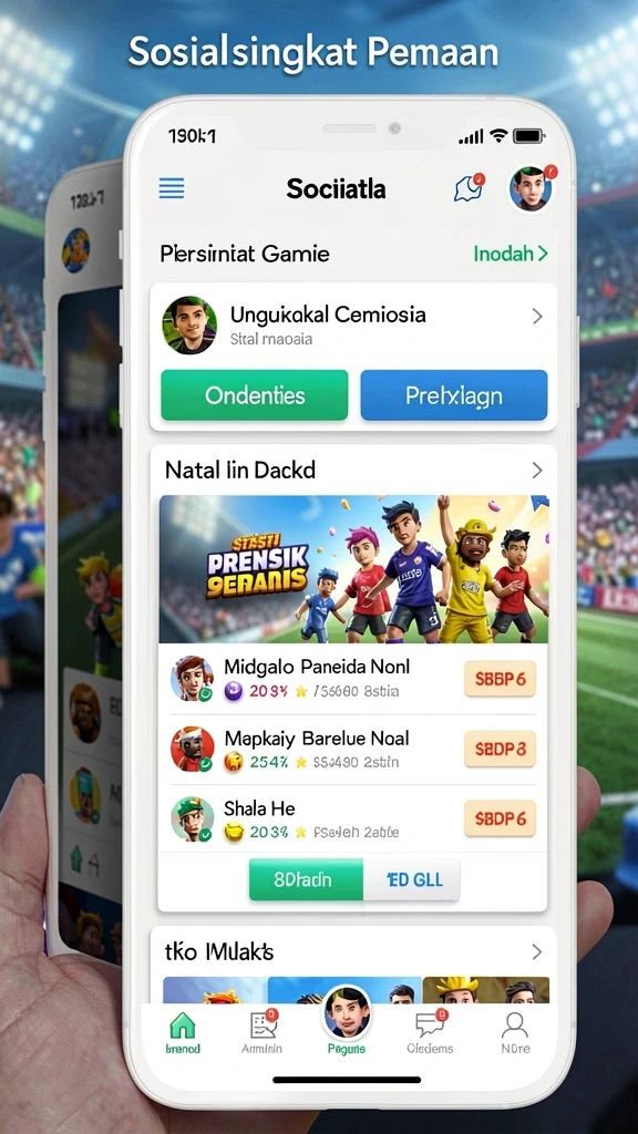 Pengaturan karakter yang beragam dan menarik.