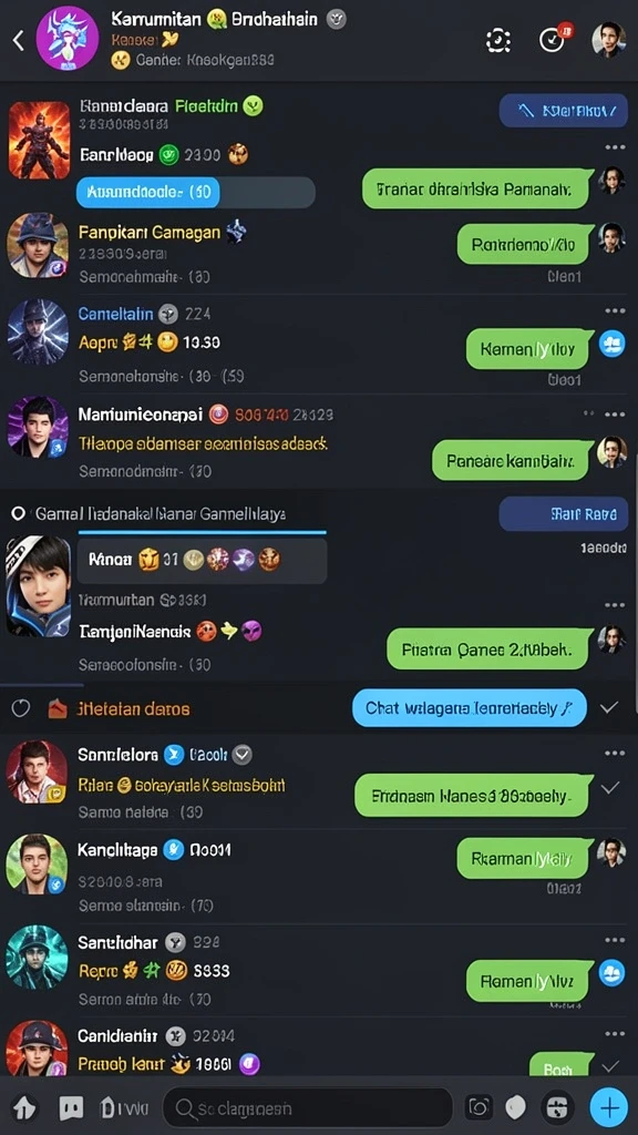 Tampilan antarmuka yang user-friendly dan menarik.