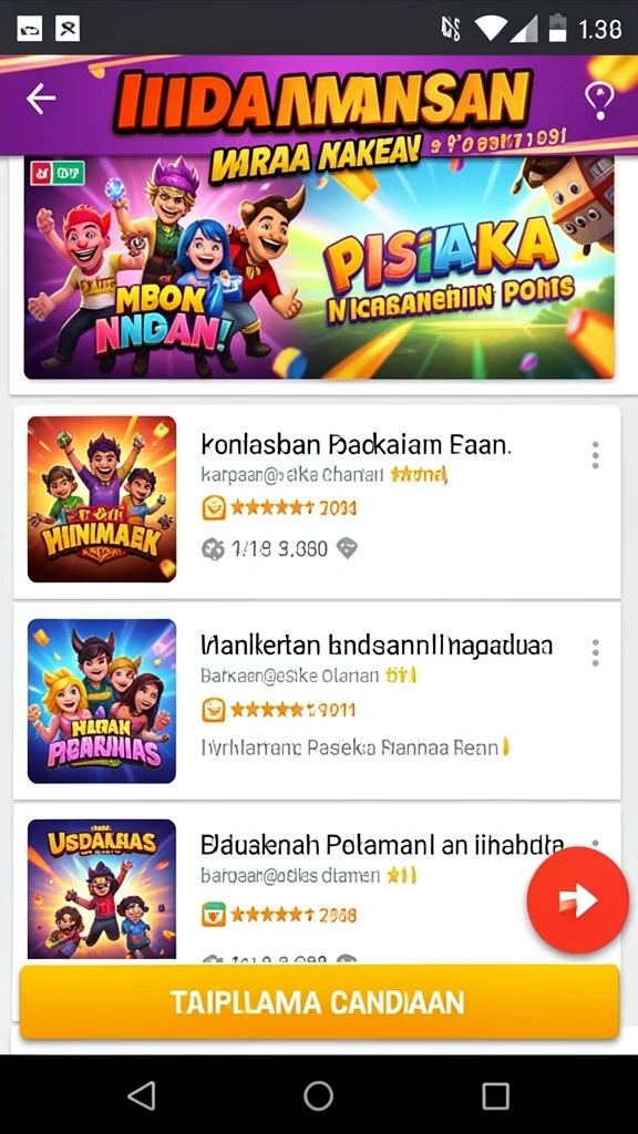 Tangkapan layar menampilkan karakter utama dalam aksi.