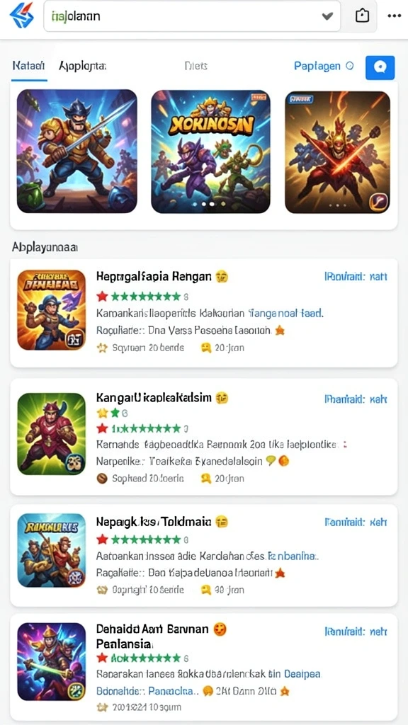 Karakter-karakter unik dengan keterampilan spesial.