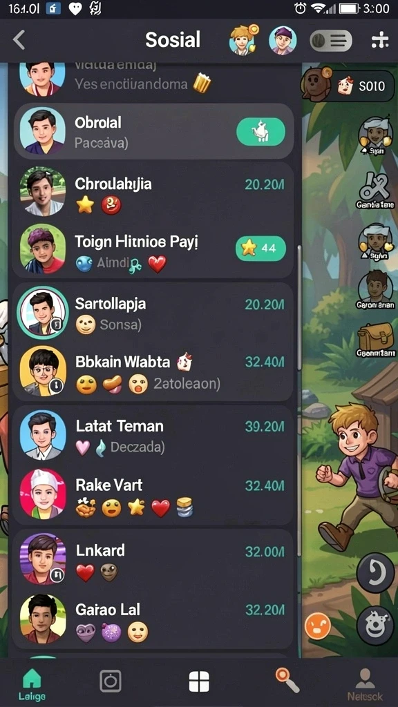 Fitur komunitas yang aktif dan inspiratif.