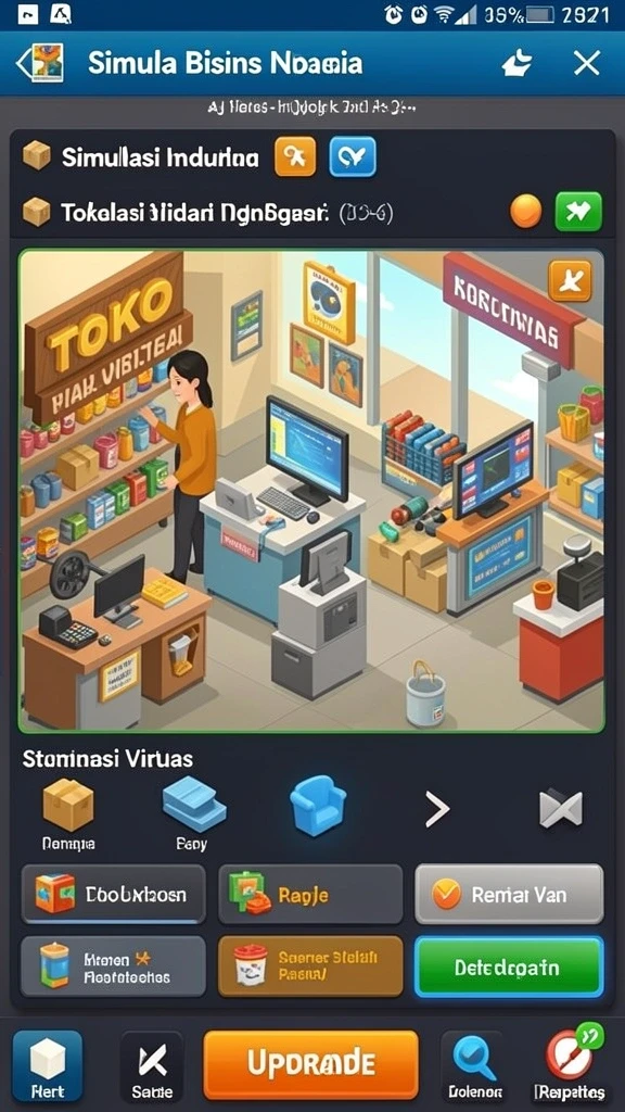 Screenshot aksi seru saat bermain di mode multiplayer.