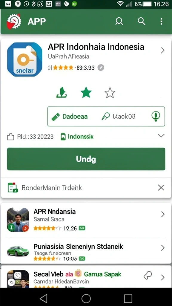 Screenshot 3: Fitur interaksi sosial antar pemain.