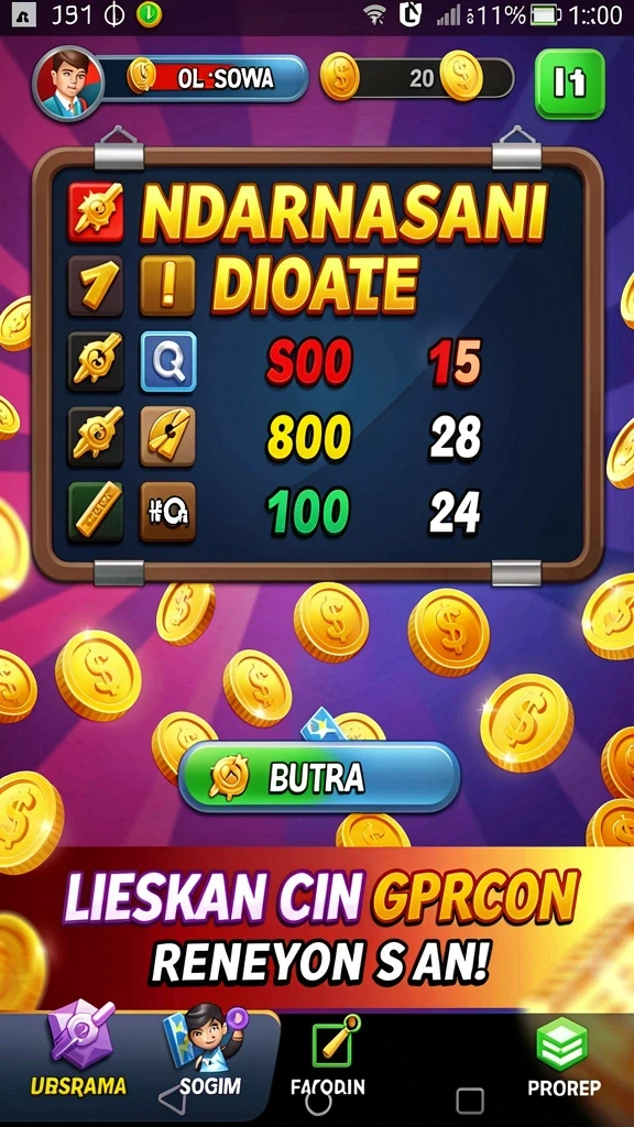 Level-game yang menantang dan mendebarkan.