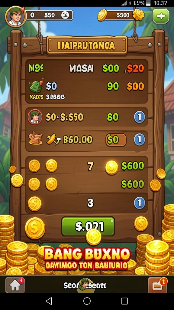 Karakter dalam game dengan desain yang unik dan menarik.