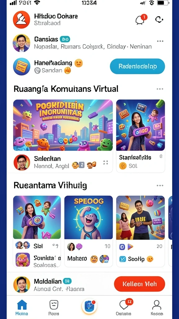 Tampilan antarmuka yang user-friendly dan menarik.