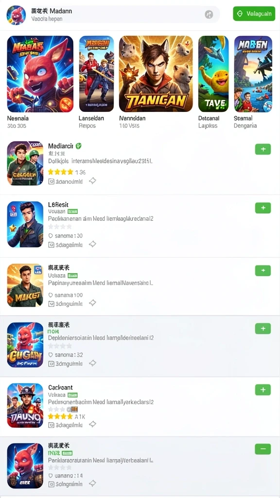Tangkapan layar menunjukkan grafik permainan yang memukau.