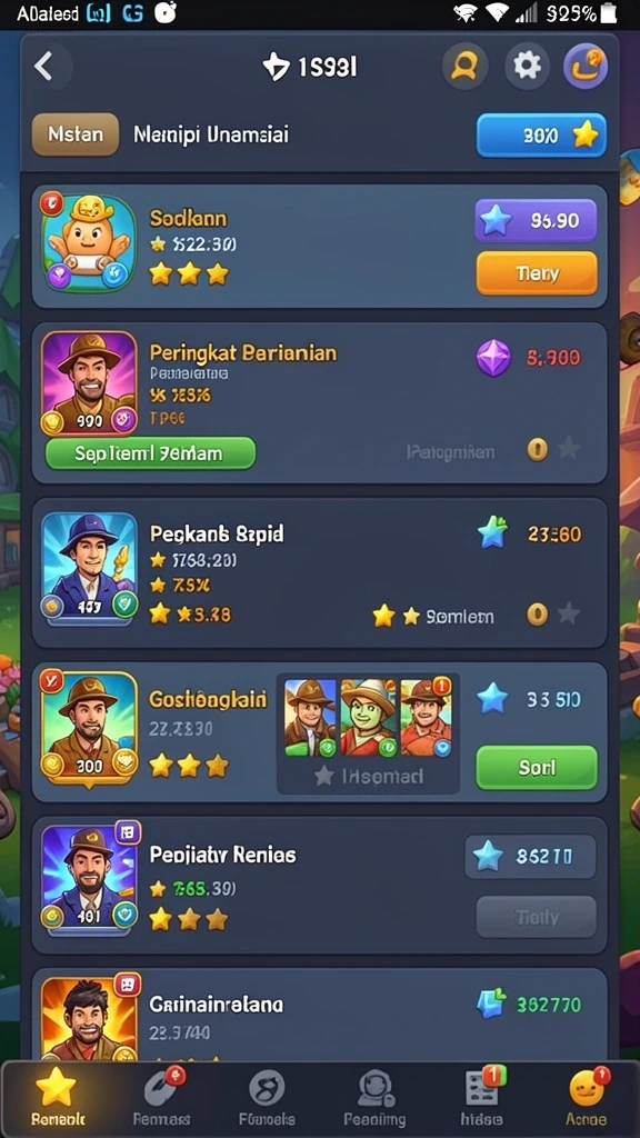 Screenshoot menampilkan beberapa fitur baru yang interaktif.