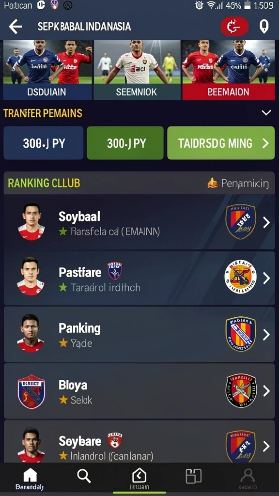 Tampilan antarmuka yang modern dan intuitif.