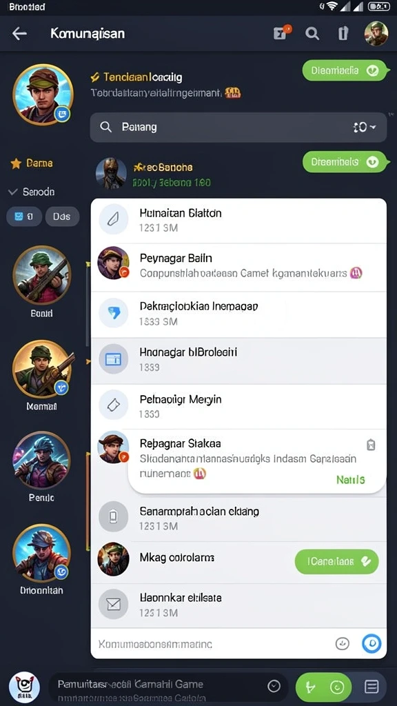 Tampilan antarmuka yang menarik dan ramah pengguna.