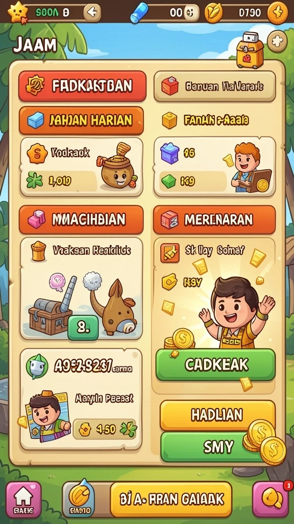 Tampilan antarmuka yang user-friendly dan mudah dinavigasi.