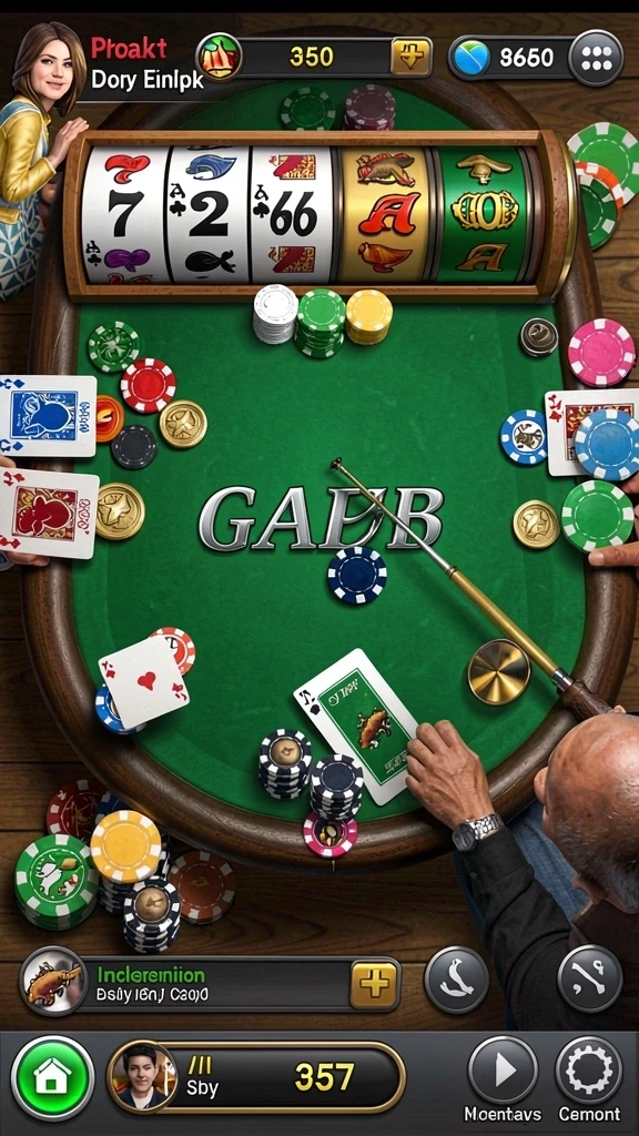 Screenshot memperlihatkan grafis yang memukau dan efek suara yang menarik.