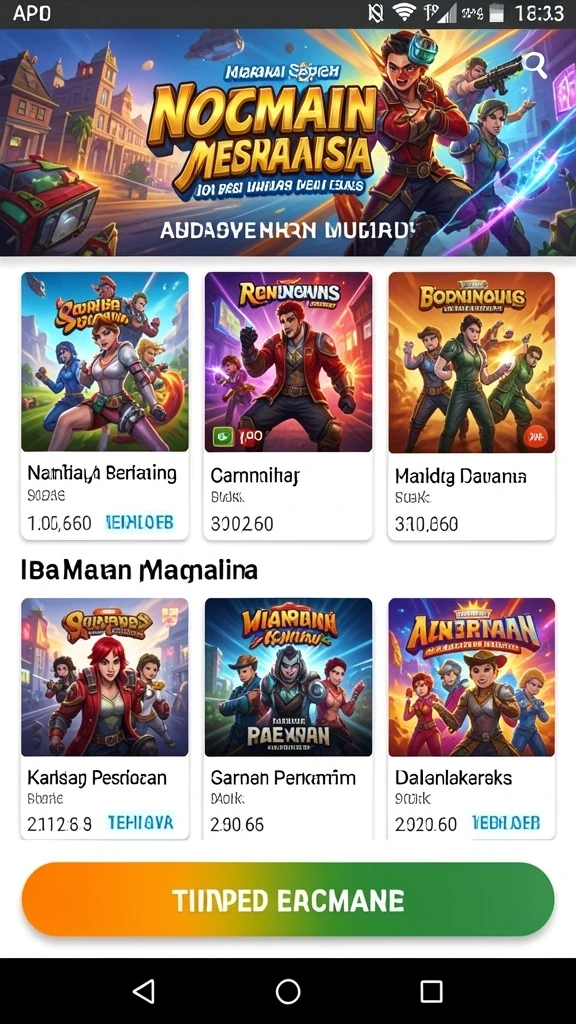 Misi seru dengan berbagai tantangan.