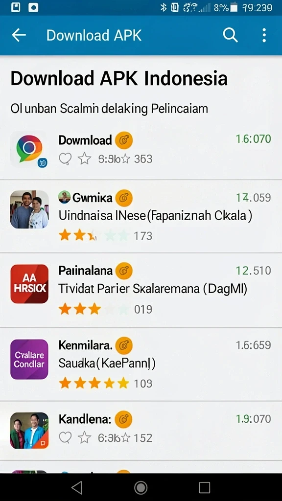 Tampilan menu utama yang menarik dan intuitif.