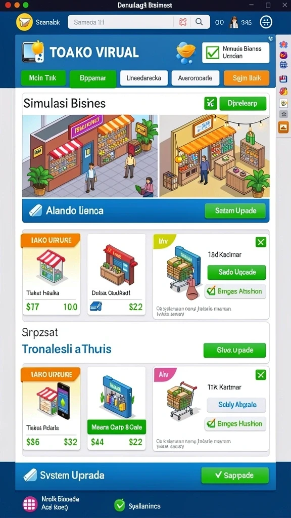 Sistem pertempuran yang dinamis dan responsif.