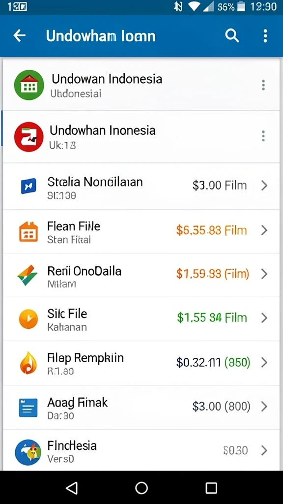 Screenshot menampilkan pilihan permainan slot yang beragam dan seru.