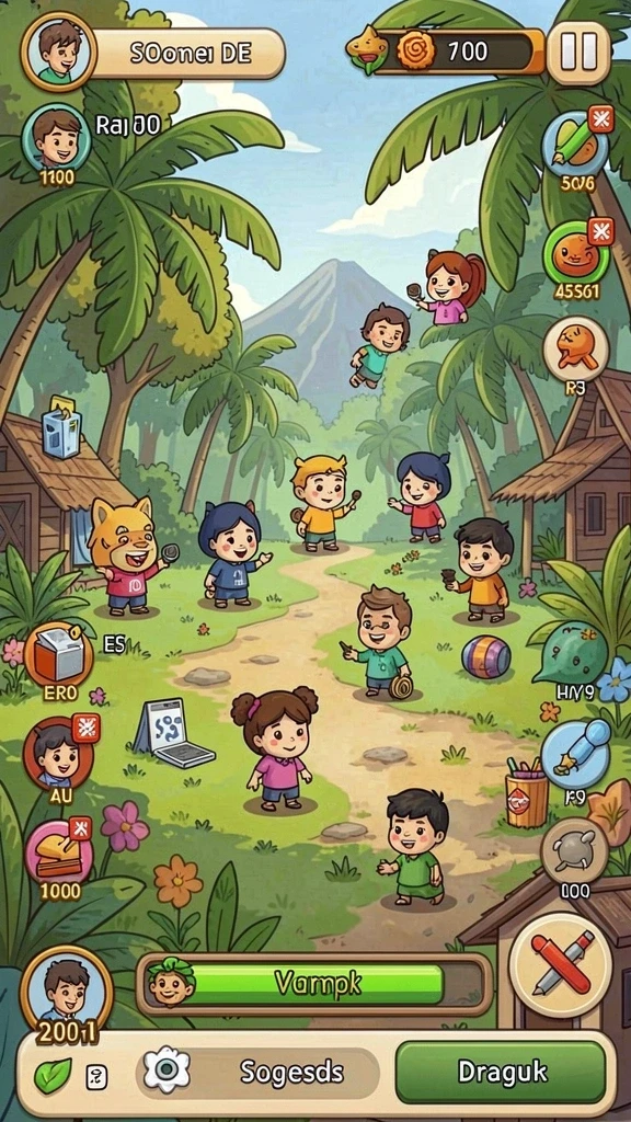 Mode multiplayer yang seru untuk bersaing.