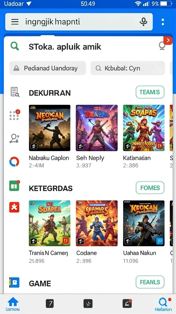 Fitur kustomisasi karakter yang menarik.