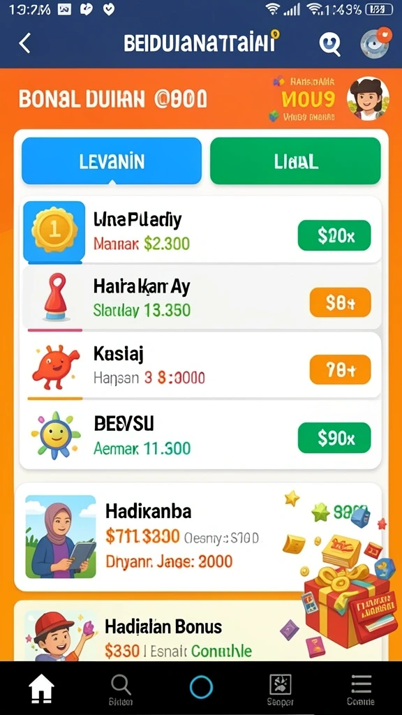 Karakter yang beragam dan menarik untuk dijelajahi.
