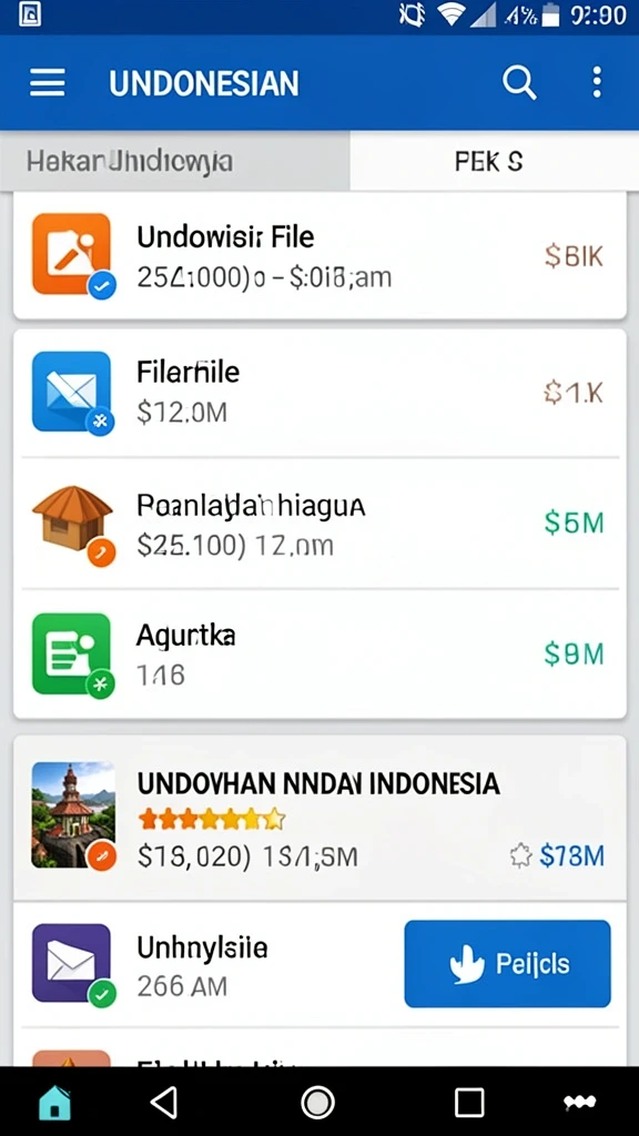 Tangkapan layar dari karakter baru yang ditambahkan.