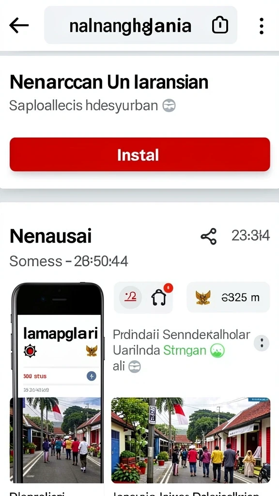 Tampilan antarmuka yang intuitif dan ramah pengguna.