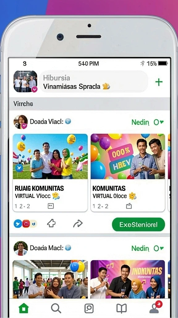 Bersama teman dalam mode multiplayer penuh aksi.