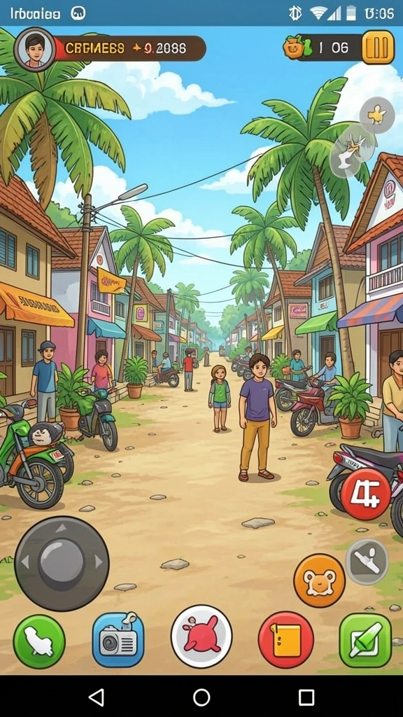 Fitur multiplayer untuk bermain bersama teman.