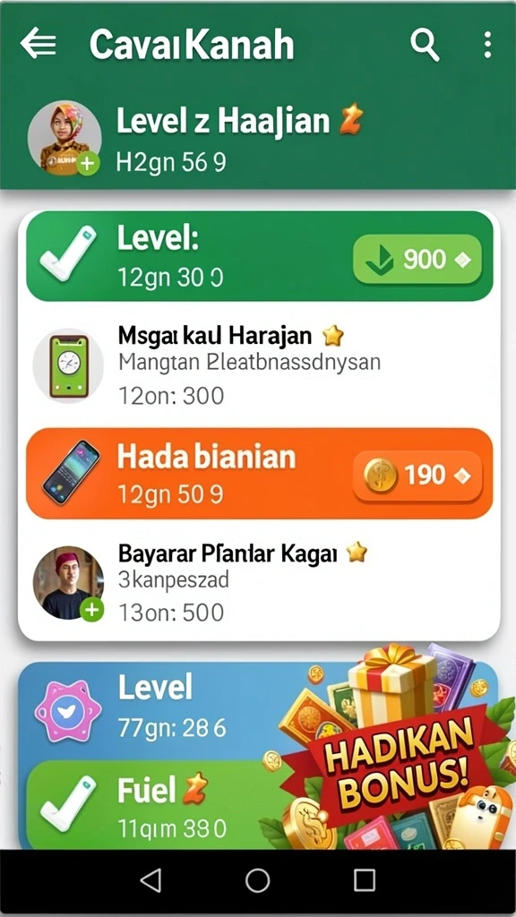 Nikmati bonus menarik setiap hari.