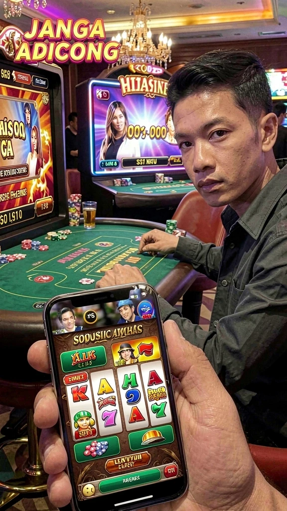 Penangkapan layar menampilkan karakter utama dalam aksi seru.