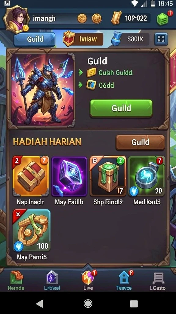 Screenshot menampilkan pemain yang sedang menyelesaikan level yang menantang.