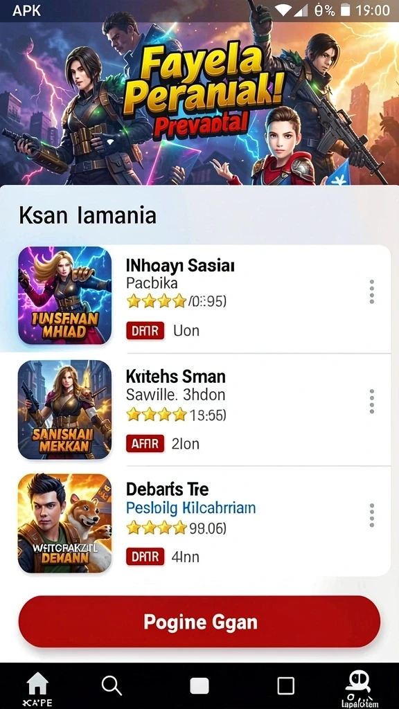 Gambaran tentang item baru yang ditambahkan dalam pembaruan game.