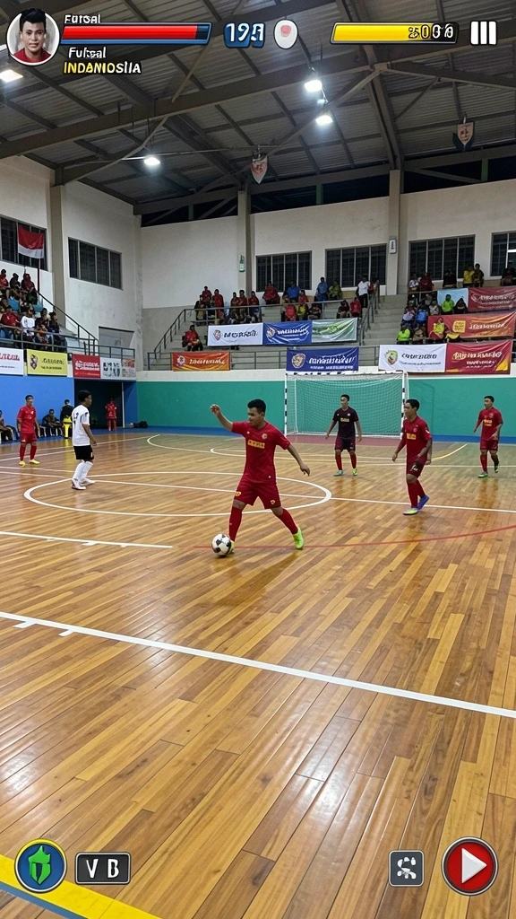 Tampilan grafis yang mengesankan saat bermain level baru.