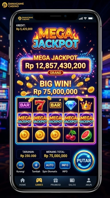 danagame — menu pengaturan